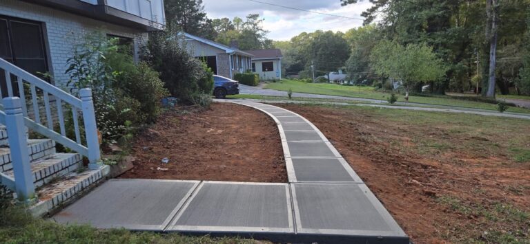 Sidewalk In Lilburn - After Transformation 3
