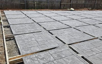 Stamped concrete shown, to model the beautiful work Rodriguez Innovation Concrete does.